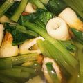 クックWS15Z4☆'s cooksnap of when they made 小松菜とちくわの煮浸し.