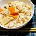 ミズスマシ's cooksnap of when they made 冷めても美味しい〜♩ごま油香る筍ごはん.