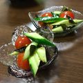 さァ子's cooksnap of when they made さっぱり！トマトときゅうりの和え物.