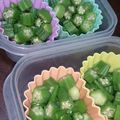 無題ちゃん's cooksnap of when they made 楽ワザ◎作り置き冷凍オクラ.