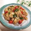 ３匹の大ぶたママ's cooksnap of when they made 簡単☆鶏肉とカシューナッツ炒め.