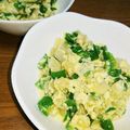 ちんねんさん。's cooksnap of when they made ★ﾋﾟｰﾏﾝと玉葱のﾏﾖ玉子炒め★.