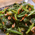 猫背56513's cooksnap of when they made ほうれん草と桜エビのおひたし.