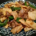 sue＊'s cooksnap of when they made 豚肉とたけのこの中華炒め.