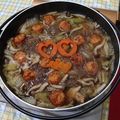 ラリー＆サラ's cooksnap of when they made スープ絶品!肉団子と白菜の中華鍋.