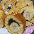 クック0WXUUI☆'s cooksnap of when they made HMで簡単☆ドラ焼きロール♪.