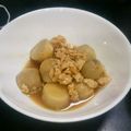 まきん家's cooksnap of when they made 時短で簡単！里芋のひき肉あんかけ.