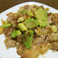こな砂糖's cooksnap of when they made 豚肉とアボカドのみそマヨ炒め.