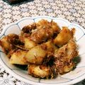 tikori's cooksnap of when they made おかかいっぱい里芋.