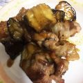 せまめのキッチン's cooksnap of when they made 豚コマ肉と茄子の甘辛焼き.