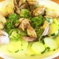 michibaba's cooksnap of when they made 失敗なし！ズッキーニとアサリのワイン蒸し.
