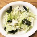 youcay's cooksnap of when they made 時短★ちりめんレタス.