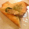 sonop's cooksnap of when they made 簡単！春巻き＜大葉＆チーズ＆ツナマヨ＞.
