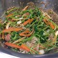 MKSA★'s cooksnap of when they made 豆苗とにんじんのごま酢あえ.