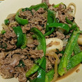 riea1130's cooksnap of when they made お餅を簡単アレンジ！すき焼き風野菜炒め.