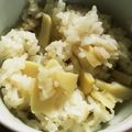 エル♀'s cooksnap of when they made タケノコご飯炊飯器.