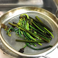 まちゃん＆ゆみちょ☆'s cooksnap of when they made 重曹を使って簡単！生ワラビのあく抜き.