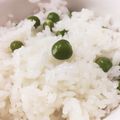 すーころり's cooksnap of when they made お豆ツヤツヤ♡グリーンピースご飯.