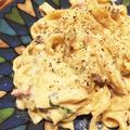 おくば♪'s cooksnap of when they made ☆乳製品不使用！酒粕豆乳カルボナーラ☆.