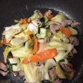 モモ520's cooksnap of when they made 超簡単！味付けウェイパーのみ！野菜炒め♡.