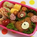 3chan。's cooksnap of when they made キャラ弁☆ジャッキーのお弁当.