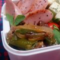 キャシーキャサリン's cooksnap of when they made 焼肉タレで簡単☆焼肉味の新玉ねぎ野菜炒め.
