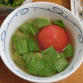 i_yokan's cooksnap of when they made トマトと小松菜のあっさり和風スープ.