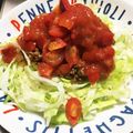 クック8G2XVC☆'s cooksnap of when they made レタスたっぷりタコライス.