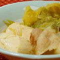 腹の上のポニョポニョ's cooksnap of when they made 白菜たっぷりの肉豆腐.