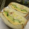 ジョングレ's cooksnap of when they made マヨデリツナと出汁巻卵で大人和サンド.