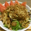 はるとニモdaddy's cooksnap of when they made 蓮根キンピラの根菜サラダ。ドレも手作りで.