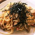 grcrwy's cooksnap of when they made ツナとキノコの和風パスタ.