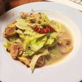 Chikagaeru's cooksnap of when they made あさりと春キャベツのペペロンチーノ蒸し.