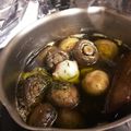 ノビル's cooksnap of when they made タコとマッシュルームのアヒージョ.