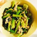 SALIAZmam's cooksnap of when they made シャキシャキ＊小松菜と安い野菜のおひたし.