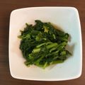 12わかなつ21's cooksnap of when they made 菜の花のおひたし　簡単、早い！.