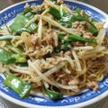 かのか★'s cooksnap of when they made 豚ひき肉と白菜の醤油焼きそば.