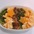 しらたまだんご54's cooksnap of when they made お弁当にも！三食そぼろご飯♪.