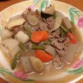 クック9HYN50☆'s cooksnap of when they made 牛肉と根菜の甘辛煮.