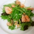 バウンド's cooksnap of when they made 炙りサーモン水菜の柚子胡椒だれ.