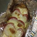 korkor7's cooksnap of when they made 少ない材料でパパッとトマトチーズ焼き☆.
