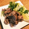 アオコロ's cooksnap of when they made 砂肝のモザンビーク風♪.