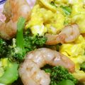 Rick_t's cooksnap of when they made えびと、ブロッコリーの春炒め.