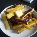学生ファイター's cooksnap of when they made カリッとさつまいも揚げ.