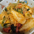 クックCJ5L25☆'s cooksnap of when they made 簡単！しっとりムネ肉ともやしのトマト炒め.