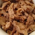 万華月's cooksnap of when they made ご飯のお供に!豚こまの甘辛煮.