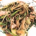 ぺっぺぺ72's cooksnap of when they made 豚ニラモヤシ炒め.