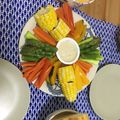 jasmin☆'s cooksnap of when they made 蒸し野菜のバーニャカウダ.