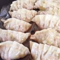 ぷいとまと's cooksnap of when they made 豚ミﾝﾁと玉ねぎで♡簡単餃子♡.