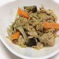 もっっっっこ's cooksnap of when they made ꒰✩なす豚もやしの味噌炒め✩꒱.